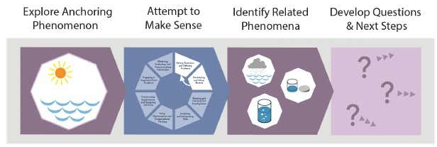 Dihybrid inheritance investigations support observation of phenomena and student-centered sense making